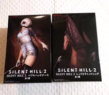 SILENT HILL 2 Red Pyramid Thing & Bubble Head Nurse Figure Set Konami Japan New
