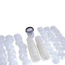 Disposable Paint Spray Gun Cup Liners and Lid System 27 Ounce Kits New