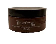 Philosophy Gingerbread Man Glazed Body Soufflé Cream 8 fl. oz NEW