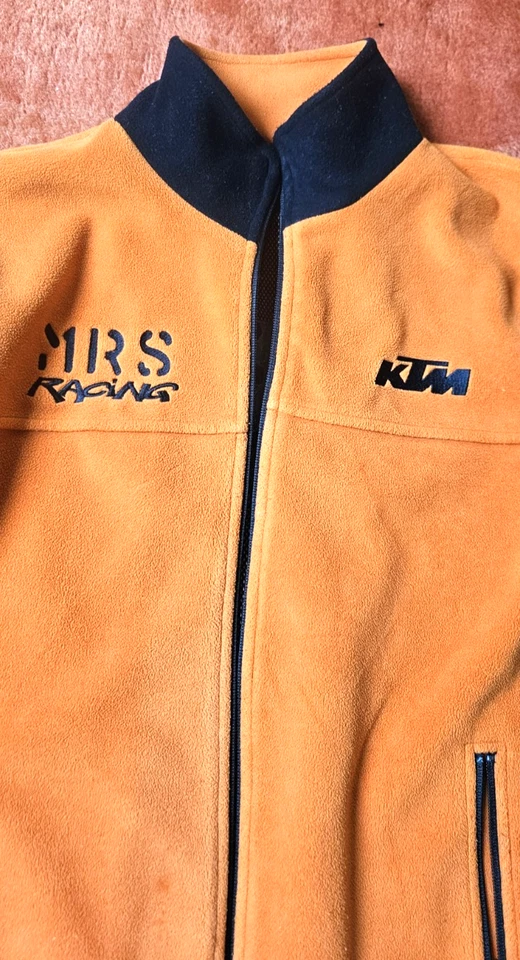 KTM Freizeit Jacke Herren Mrs Racing Orange Schwarz Gr. M - Bild 2 von 4
