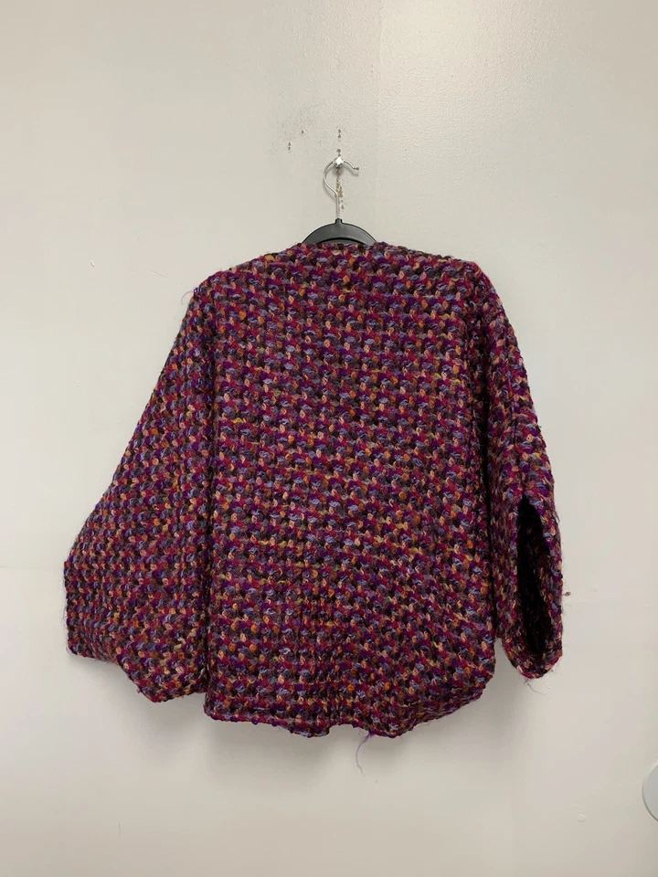 复古 Jeanne Scammell 设计师 Weaver Cardigan Cape — 第 4/4 张图片