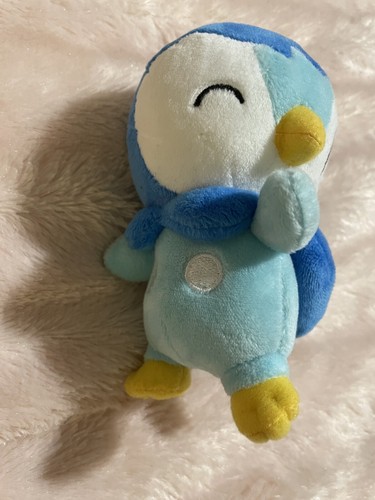 Pokemon Piplup Super Wink Plüschpuppe 6 Zoll Banpresto Bandai Japan - Bild 4 von 6