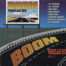 VINYL Papa San, Shelly Thunder, Red Rose, Lt. Stitchie, Etc. - Boom Reggae Hits