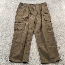 5.11 Tactical Pants Mens 38x30 EMS Double Knee Workwear Cargo Brown