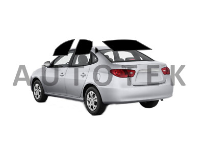 PreCut All Sides Window Film Any Tint Shade For Hyundai Elantra Sedan 2007-2010
