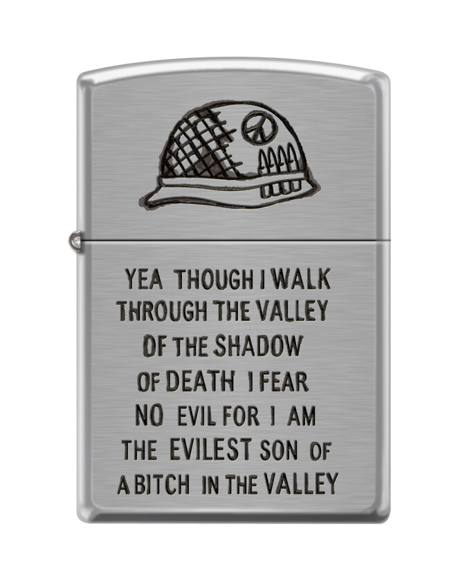 Zippo 0684, Military-Walk Through the Valley of Shadow of Zippo 0684, Military-Walk Through the Valley of Shadow of