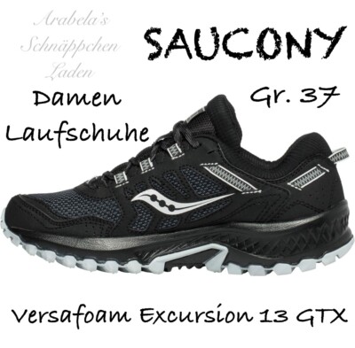 SAUCONY Versform Excursion 13 GTX Laufschuhe Damen Gr. 37 schwarz/blau