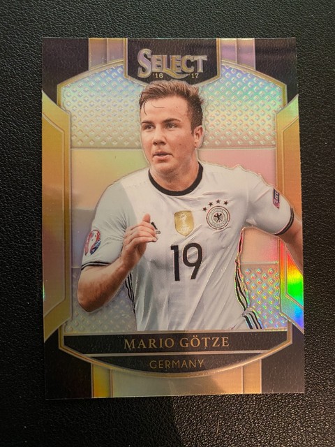 2016-17 Panini Select Soccer Silver Mario Gotze Germany #22