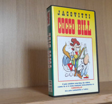 VHS JACOVITTI _ COCCO BILL _ CARTONI ANIMATI _ VHS MAI APERTA VEDI DENTRO