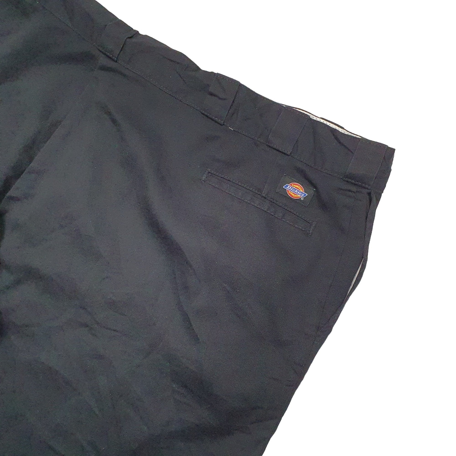 DICKIES Black Chino Cotton Shorts Mens W52 image 2