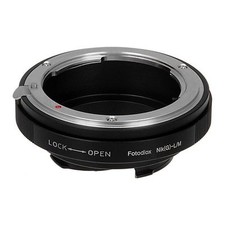 Fotodiox Lens Adapter Nikon G-Type D/SL For Leica M Camera