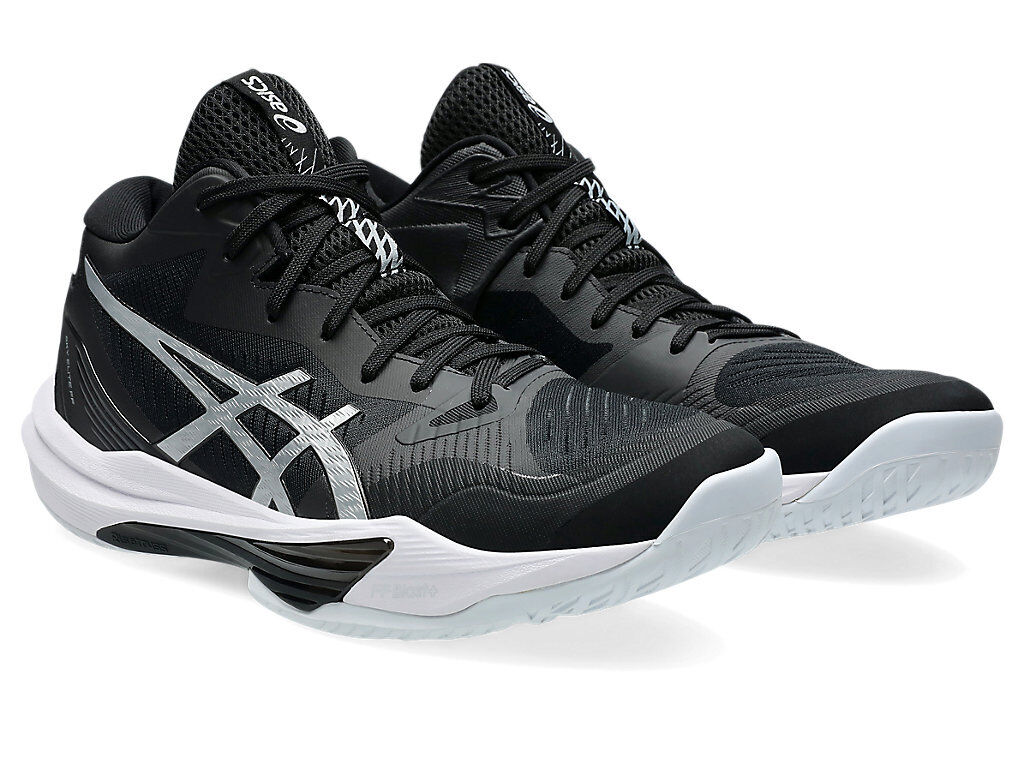 Asics Volleyball Shoes SKY ELITE FF MT 3 Black/Pure Silver Asics Volleyball Shoes SKY ELITE FF MT 3 Black/Pure Silver
