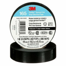 3M 69764 Temflex 1700 Vinyl Electrical Tape, 3/4" x 60ft