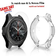 Brand New TPU Case Cover Screen Protector for Samsung Galaxy Watch 46mm SM-R800N