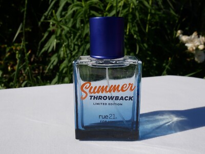 Rue21 Summer Throwback Cologne Fragrance Spray for him LIMITED EDITION