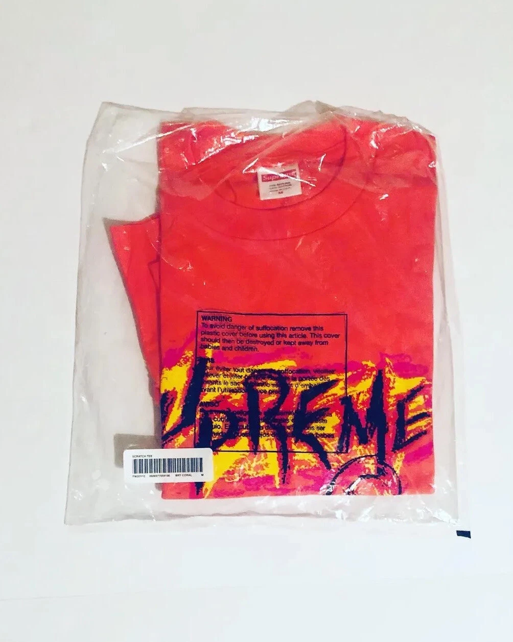 Tee shirt homme Supreme Scratch taille M