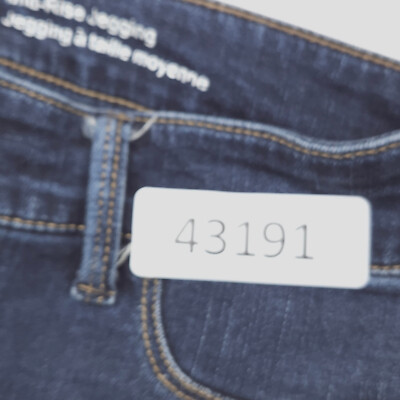 Jegging Femme Mossimo – Taille 2 – Bleu Foncé – Skinny – Neuf Avec étiquette