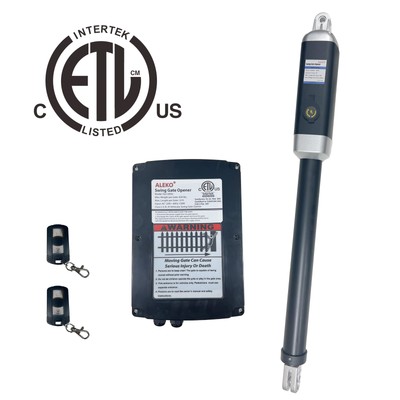 ALEKO ETL Basic Kit Operator Swing Opener for Single Gates up to 660 lb / 18 ft