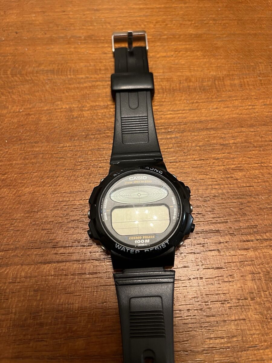 Casio CGW-50 Cosmo Phase 100m Digital Planetarium Watch Casio CGW-50 Cosmo Phase 100m Digital Planetarium Watch