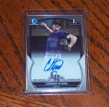 2023 Bowman Chrome Connor Staine Auto CPA-CSE AUTOGRAPH