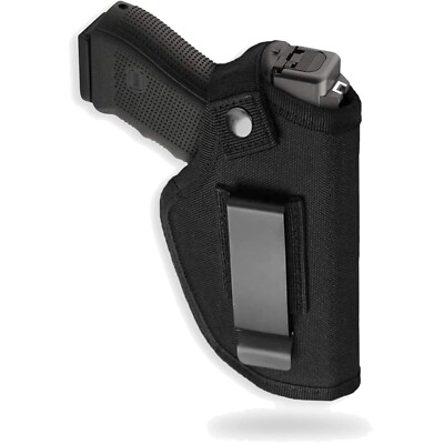Ergonomisches IWB Pistolenholster mit Schnellzugsystem   Schwarz / Einheitsgröße