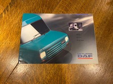 Leyland Daf 200 & 400 Series Brochure 1992 - Vans Buses Pick-ups