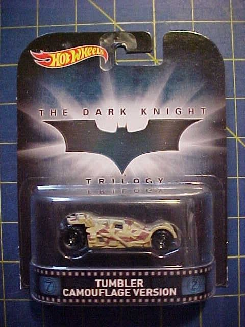 1/64 HOT WHEELS RETRO ENTERTAINMENT BATMAN THE DARK KNIGHT TUMBLER