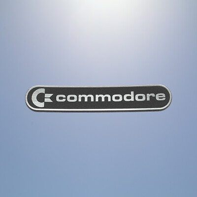 Commodore 68x13mm Badge Emblem ASK Logo Aufkleber Sticker Plate Aufkleber 1