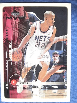 1999-00 UPPER DECK MVP STEPHON MARBURY NEW JERSEY NETS #100  MVP MT
