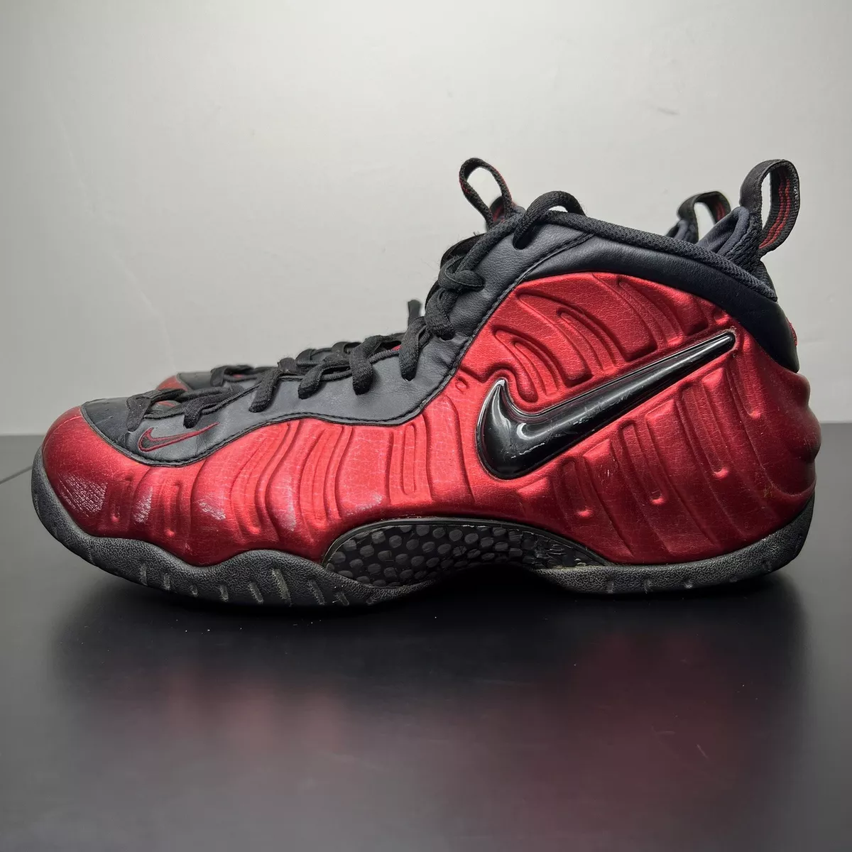 Red and 2024 black foamposite