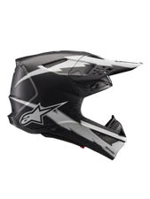 Alpinestars Supertech M10 Ampress Helmet Black/White Matt Size Extra Large