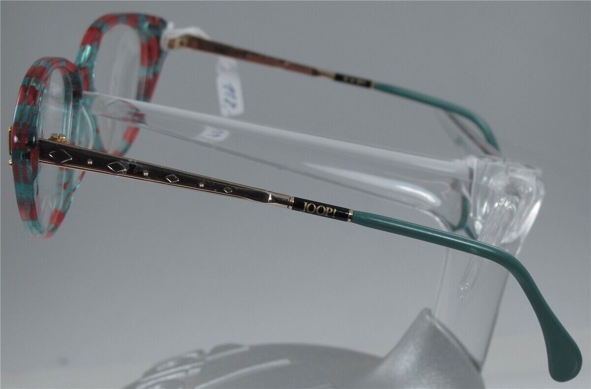 JOOP 208 BlauRotGold Brille Brillengestell Kunststoff NEU