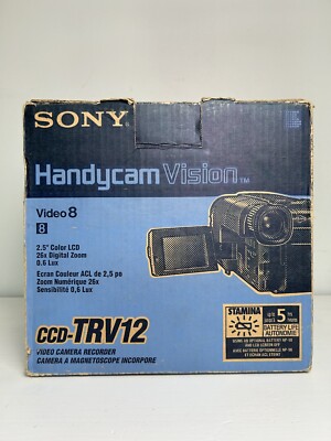 Sony Handycam Vision Video 8 CCD-TRV112 Camcorder Parts
