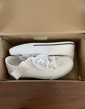 BNIB HURLEY Women Carrie Lace-Up Canvas Sneaker, White, Pick size