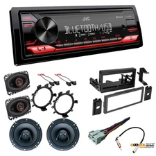 JVC Package KDX280BT Car Stereo & Speakers Package for GM  1995-2000 C/K Pickup