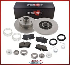 Bremsscheiben Beläge für VW GOLF 3 VR6 GTI Radlager 5 Loch Hinterachse Bremse HA