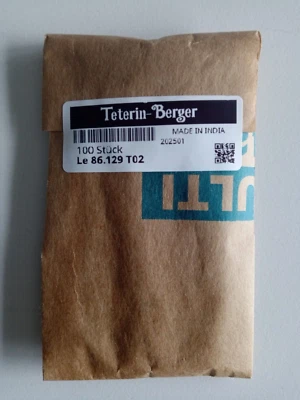 TETERIN-BERGER 100 x Latch Needles Passap / Paff Duomatic 80 NEW