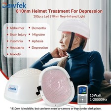 810nm Photobiomodulation Therapy Helmet NIR Led Light Therapy Device Neuro Cap