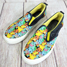 Ground UP Game Freak Pokemon Slip-On Sneaker Youth Size 2