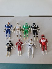 Mighty Morphin Power Rangers Figuren 8 St&uuml;ck 5-6 Zoll lose 1990er gemischter Zustand