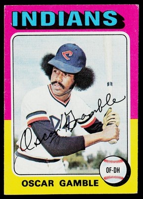 1975 Topps Set-Break #213 Oscar Gamble, EXMINT , (HUCK'S)