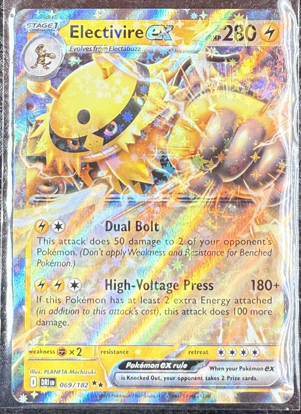 Pokemon Electivire EX 069/182
