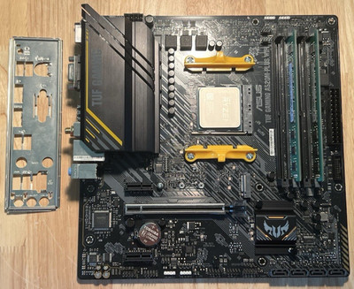 CPU+Motherboard+RAM Combo: ASUS TUF GAMING A520M-PLUS WIFI + Ryzen 3 1200 + 8 GB