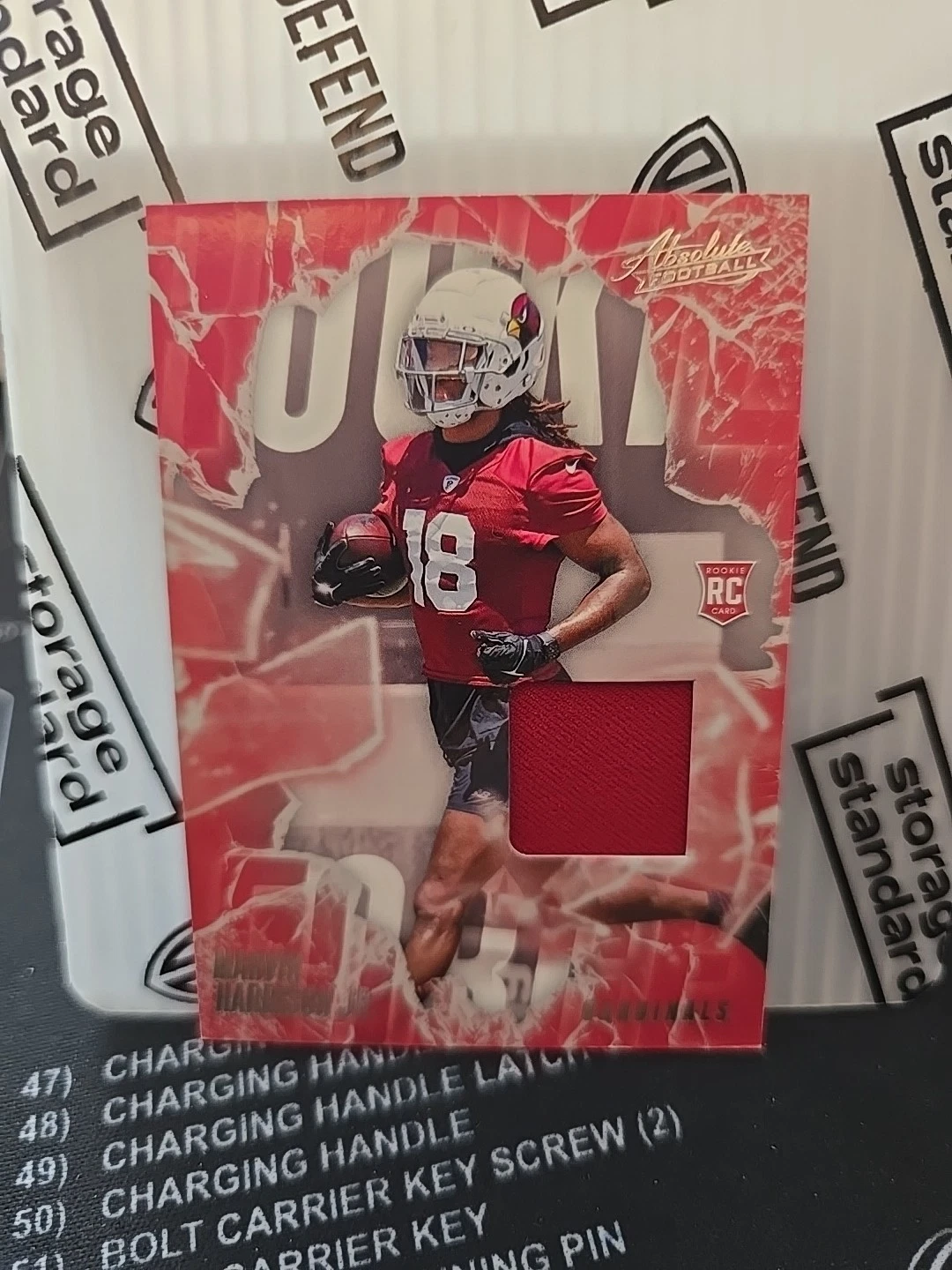 Marvin Harrison Jr. Panini Absolute Rookie Force Relics #RFMHJ Base