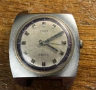 Vintage Timex ELECTRIC Watch Head For PARTS OR REPAIR ONLY