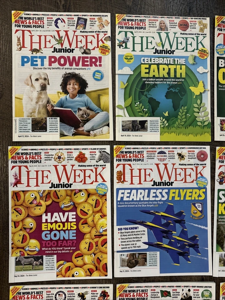 36 Issues of The Week Junior 2024 2025 News Nature Science Animals History - Image 2 of 4