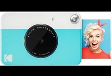 Kodak Printomatic camera blue - digital instant print camera - new and sealed