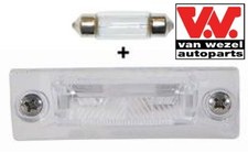 VAN WEZEL 5857920 Kennzeichenleuchte für Skoda für VW 