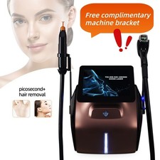 Professional 2 In 1 Diode Laser Hair Removal Machine Picosecond Tattoo Removal