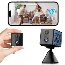 2025 Upgraded 4K Security Camera, 5GHz WiFi Indoor Camera, Home Security Came...